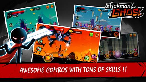 Stickman Ghost Premium screenshot 2