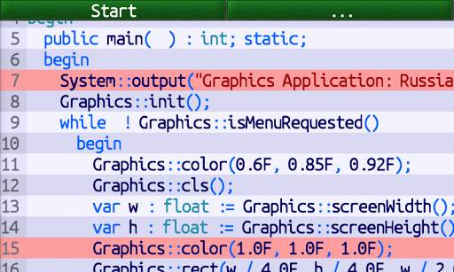 HybrIDE - compiler & IDE screenshot 2
