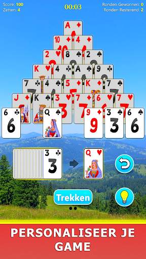 Piramide Solitaire - Kaartspel screenshot 2