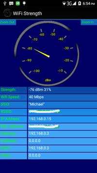 WiFi Strength screenshot 1
