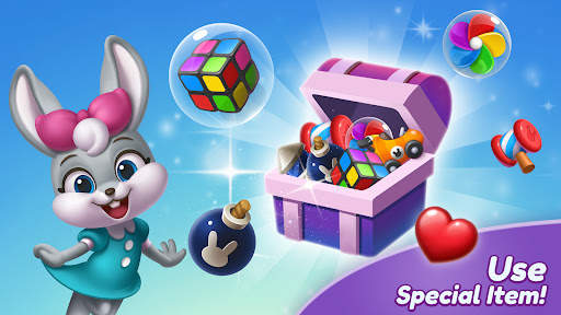 Bunny Pop Blast 3 تصوير الشاشة