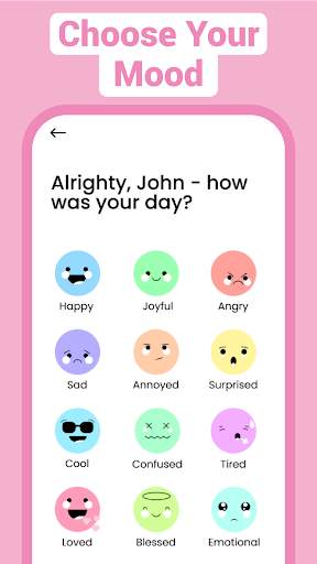Mood Tracker and Daily Journal screenshot 2