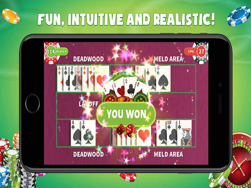 Gin Rummy - Classic Card Game screenshot 9