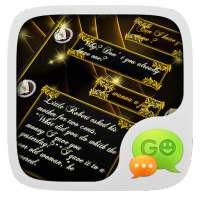 GO SMS GLORY LUXURY ⅡTHEME on 9Apps