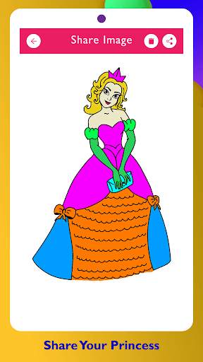 Princess Painting Games screenshot 7