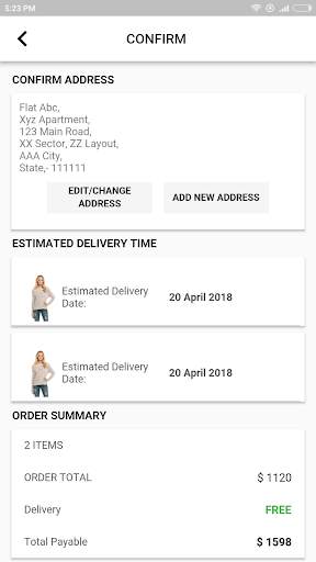 Flutter E-commerce Pro App 7 تصوير الشاشة