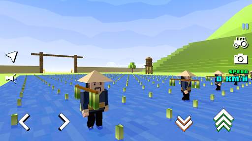 Blocky Farm Racing & Simulator screenshot 6
