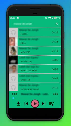 Free TUBlDY-MP3 Player screenshot 3