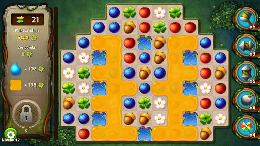 Forêt Mystère - Match 3 Jeux screenshot 1