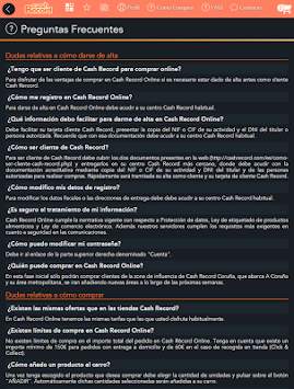 Cash Record Compra Online screenshot 12