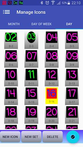 DateBar - date in status bar screenshot 6
