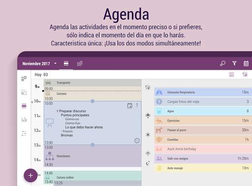 Time Planner: Agenda & Tareas screenshot 12