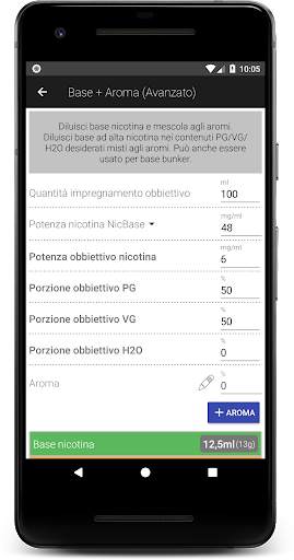 LiqCalc - Calcolatore Liquidi screenshot 5