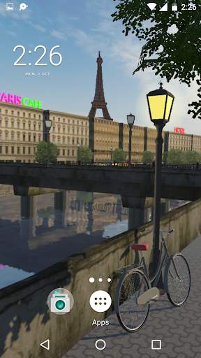 Paris Bridge 3D Live Wallpaper screenshot 3