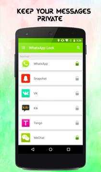 Lock for What‍s‍App Messenger & Chat screenshot 4