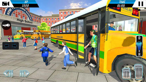 Sopir Transportasi Bus Sekolah 2019 - Bus Driver screenshot 3