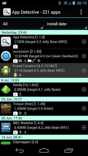 App Detective screenshot 1