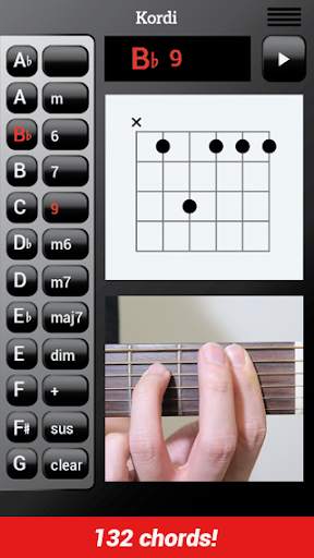 Kordi Guitar Chord screenshot 1