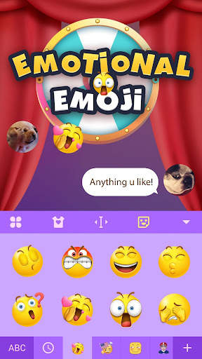 Funny Emoji Stickers&Cool,Cute Emojis for Android screenshot 2
