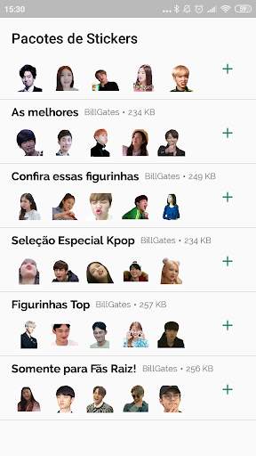 Figurinhas de Kpop, Coreanos(as) para WhatsApp screenshot 2