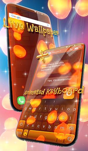 Lava Lamp Animated Keyboard   Live Wallpaper screenshot 4