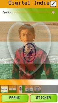 DIGITAL INDIA FLAG PHOTO EDIT screenshot 4