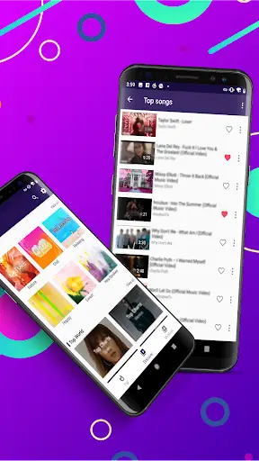 Glow Music - easy music player screenshot 2