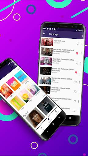 Glow Music - easy music player screenshot 2
