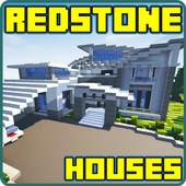 Redstone House Map for Minecraft PE 1.5