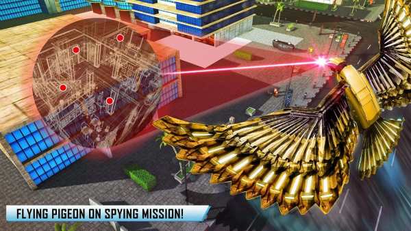 War Robot Pigeon Car Games screenshot 6