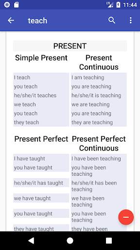 English Verbs screenshot 5