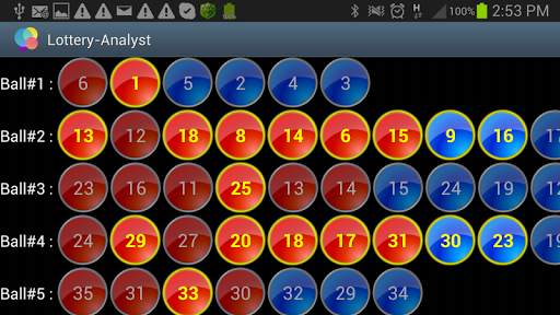 Lottery-Analyst Free screenshot 11