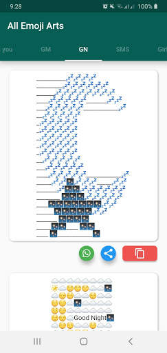 All Emoji Arts 😍 - Emoji Art copy and paste 😜 screenshot 4
