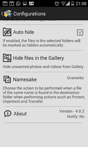 PhotoCrypt Demo - Photo and Video protection screenshot 5