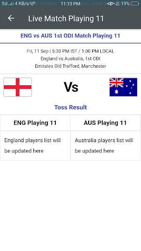 Today Match Live Score 2020 screenshot 3