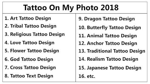 Tattoo My Photo With My Name For  Girls & Boys screenshot 1