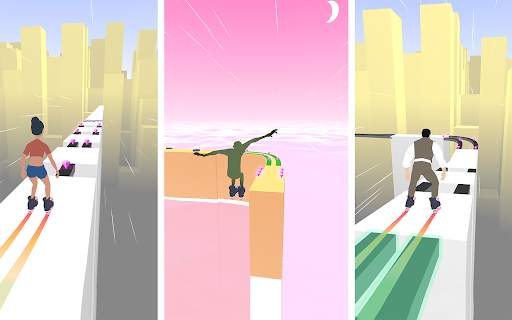 Sky Roller: Rainbow Skating screenshot 16