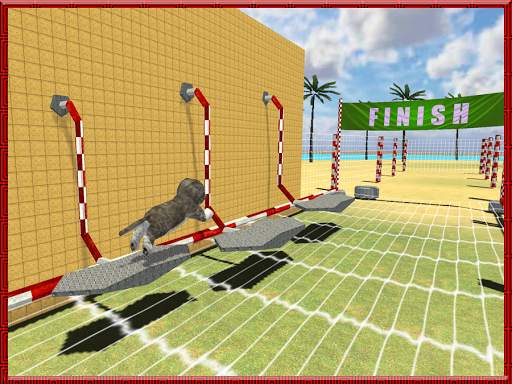 Cat Dog Pets Beach Stunts Sim screenshot 8