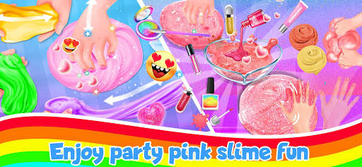 Girls Party Salon - Dress Up & Slime & Unicorn screenshot 4