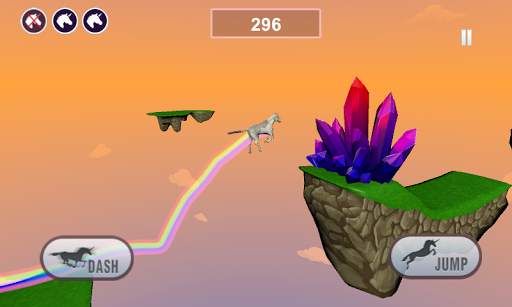 Vector Unicorn Run 3D screenshot 2