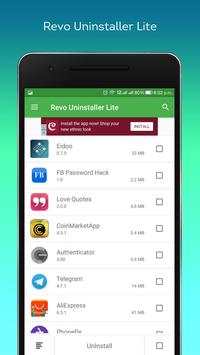 Revo Uninstaller Lite screenshot 1