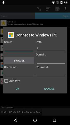 SMB plugin for Ghost Commander (new) screenshot 1