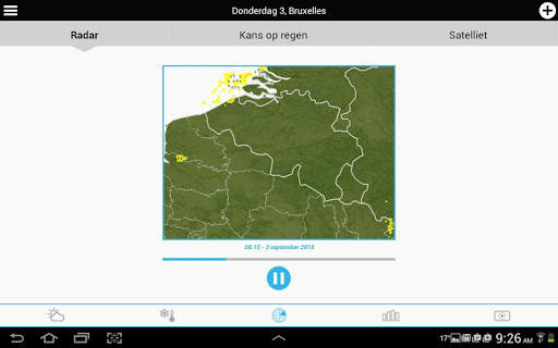 Weerbericht voor België screenshot 5