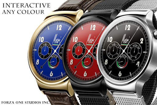 Watch Face Mnari Android Wear 1 تصوير الشاشة