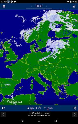 Sat24, pogoda satelitarnej screenshot 13