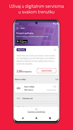 Moj m:tel screenshot 4