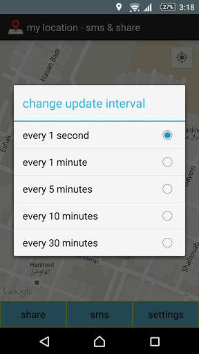 my location - sms & share screenshot 4