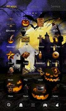 Halloween Dynamic V Launcher Theme screenshot 3