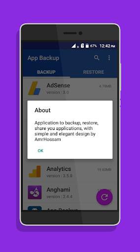 App Backup & Restore 4 تصوير الشاشة