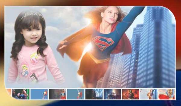 SuperGirl Photo frame screenshot 8